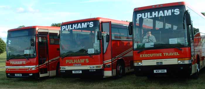 Pulhams Volvo Plaxton B7R VO03MWW B10M XDG614 Van Hool WDF946